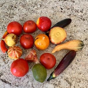 16 Pieces/Set Artificial Vegetables Simulation Vegetables Decoration Kitchen Hom
